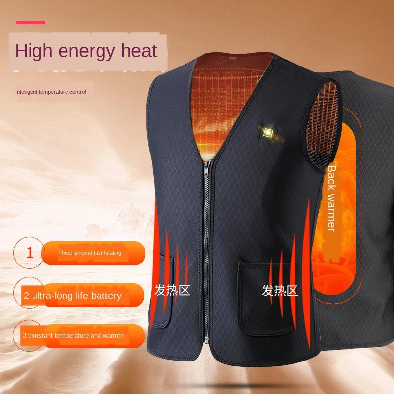 Smart electric heating vest heating vest