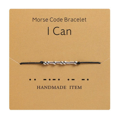 Moss Code Bracelet