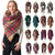 39colors colorful plaid square scarf