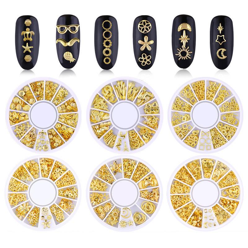 Xingyue rivet Japanese hollow alloy nail decoration