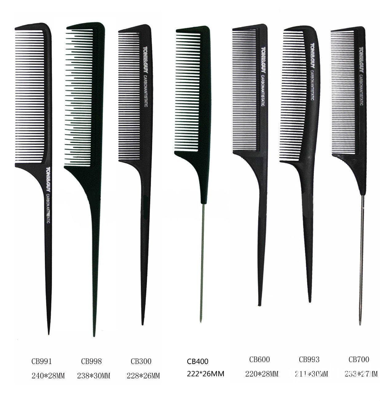 Pointed-tail comb