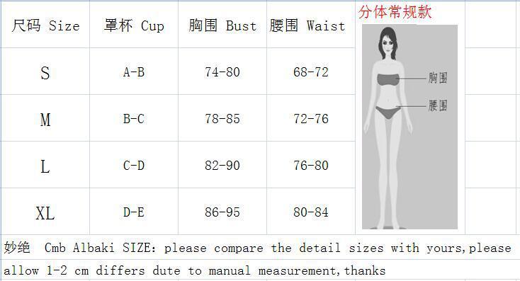 Split straps swimsuit dressing printing sexy compact