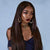 9352_6/8#|Front lace Long Straight Fiber Wig