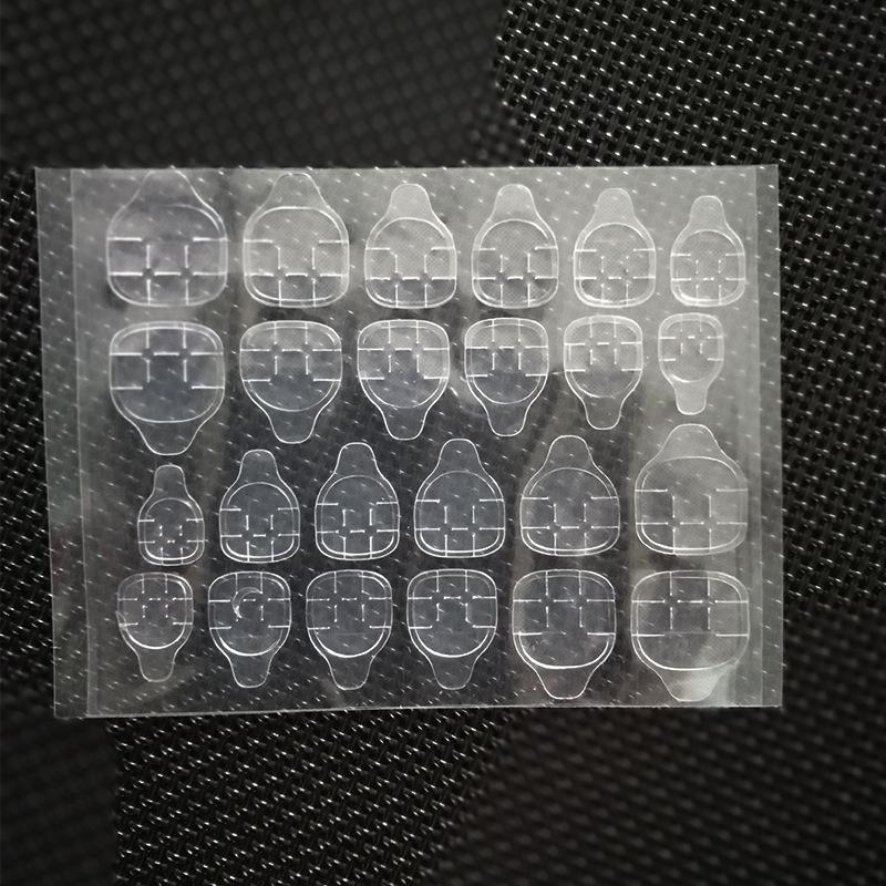 Nail armor, transparent jelly gum PADS