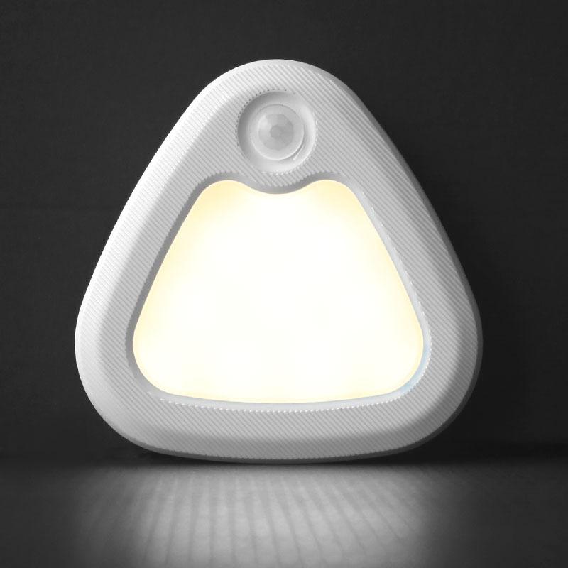 Intelligent human body induction light LED triangle light
