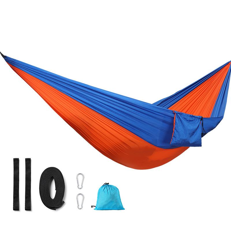 Outdoor hammock, parachute cloth, ultra-light and portable