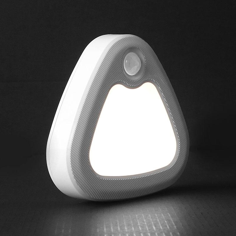 Intelligent human body induction light LED triangle light