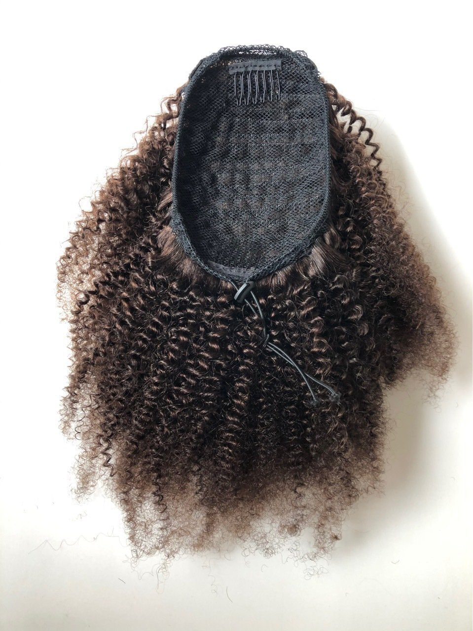 2# Afro Curly ponytail Human Hair