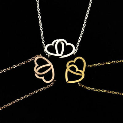 Double Heart Bracelet Jewelry