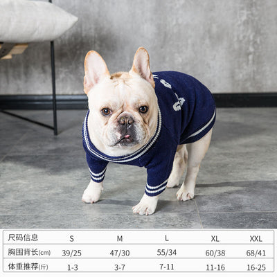 Pet sweater Small dog clothing