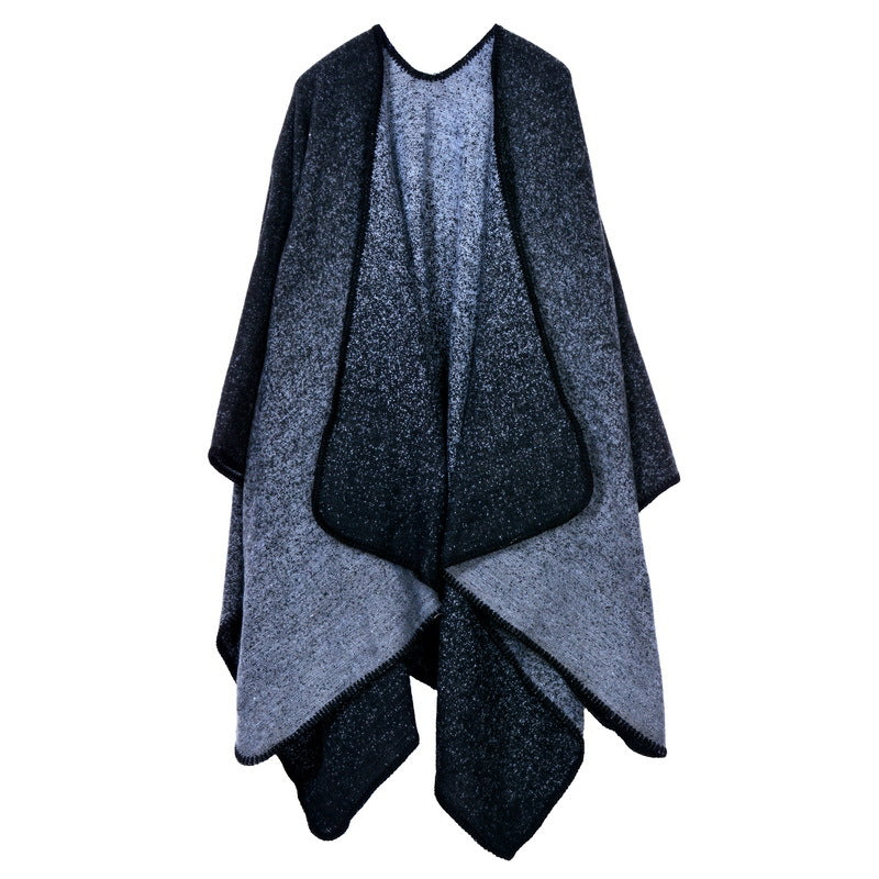 Autumn and winter scarf cape