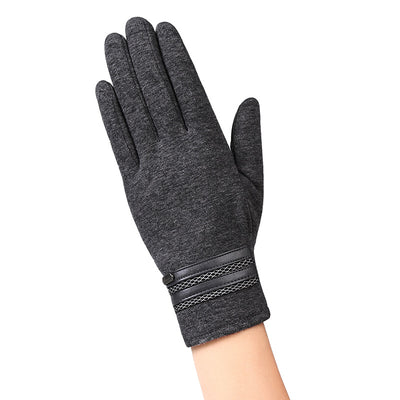 Winter outdoor warm riding gloves