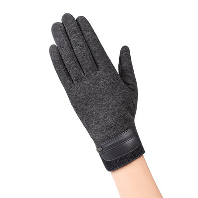 Winter outdoor warm riding gloves