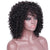 hair wigs chemical fiber high temperature silk african small roll wig