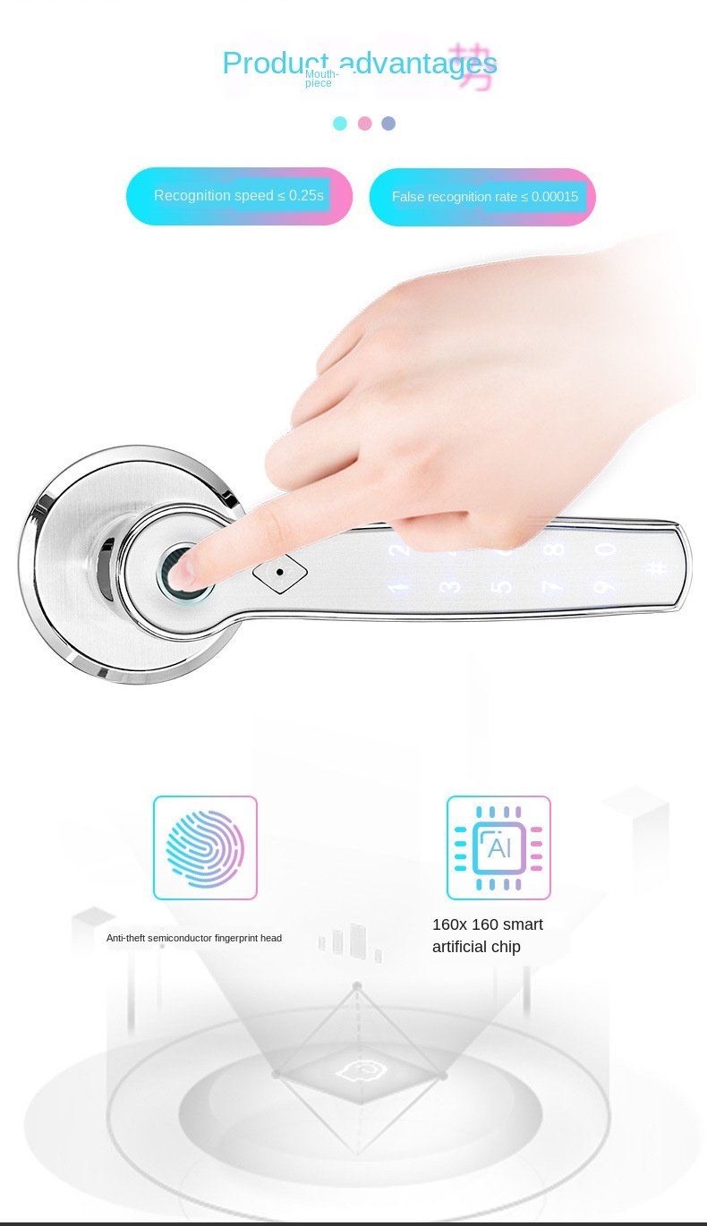 Fingerprint lock smart lock