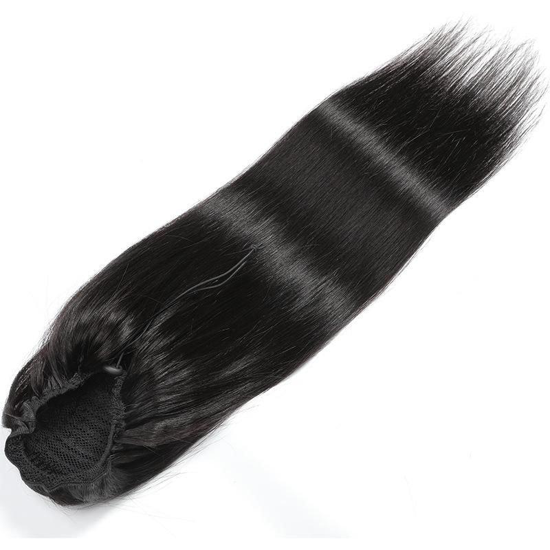 Real Hair PONLY TAIL Straight Hair