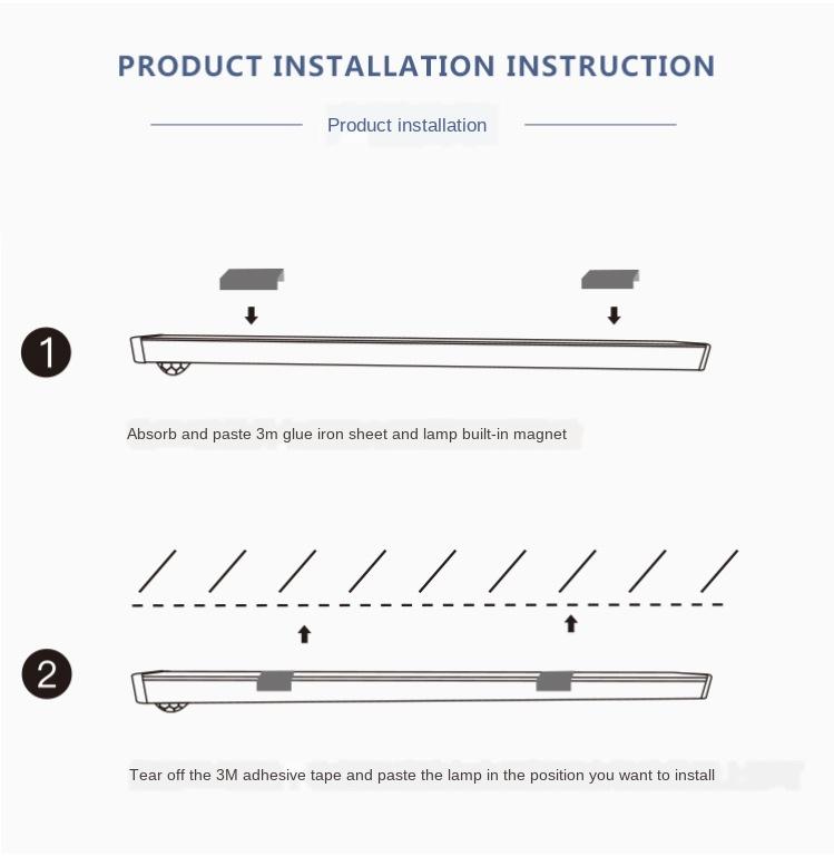 Night light led wardrobe light