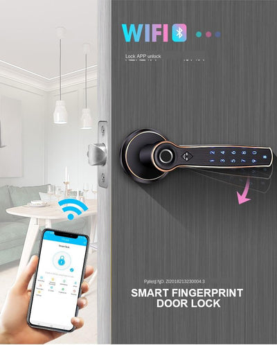 Fingerprint lock smart lock