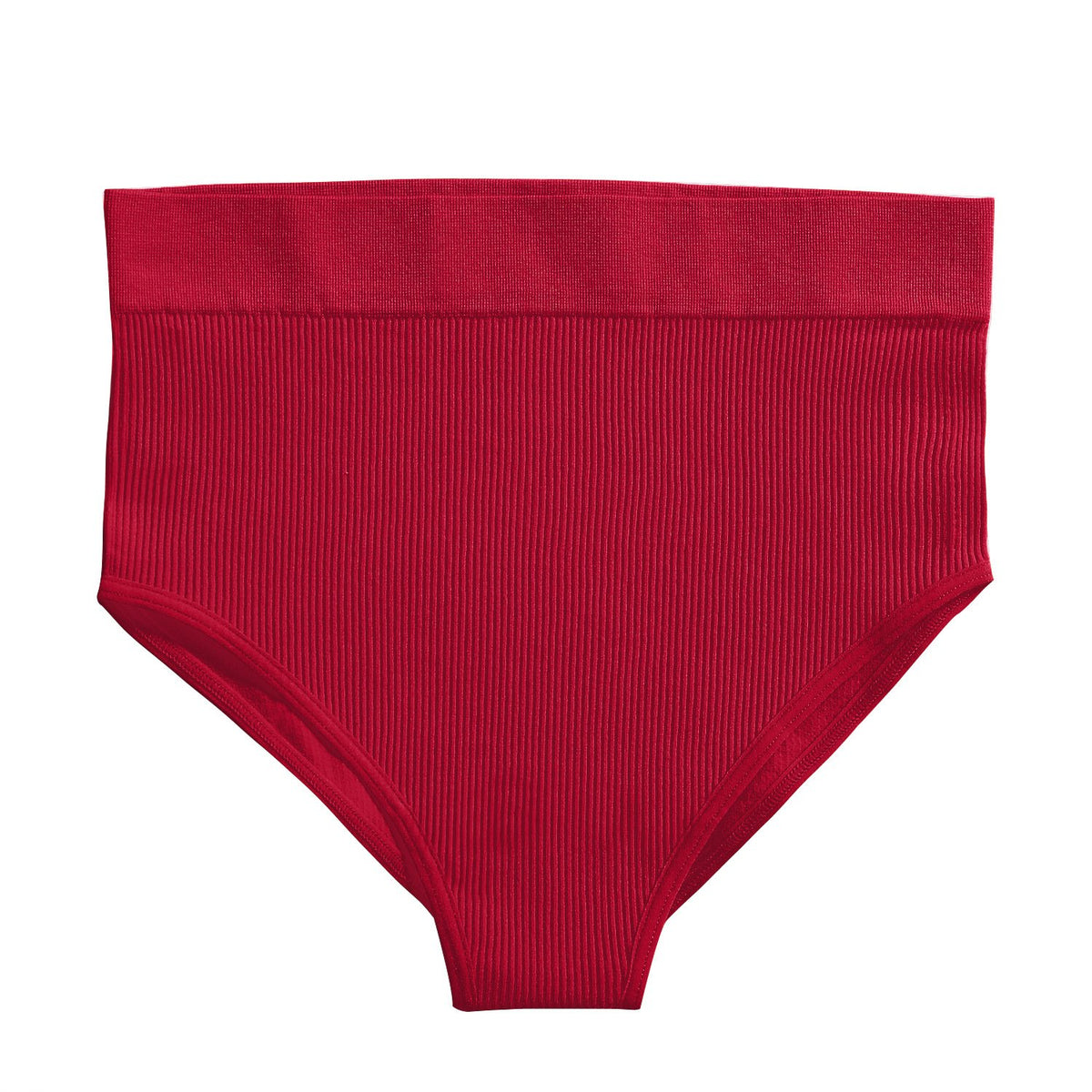 Women's underwear high waist threaded cotton briefs thong