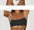 Split chain bikini black sexy swimwear