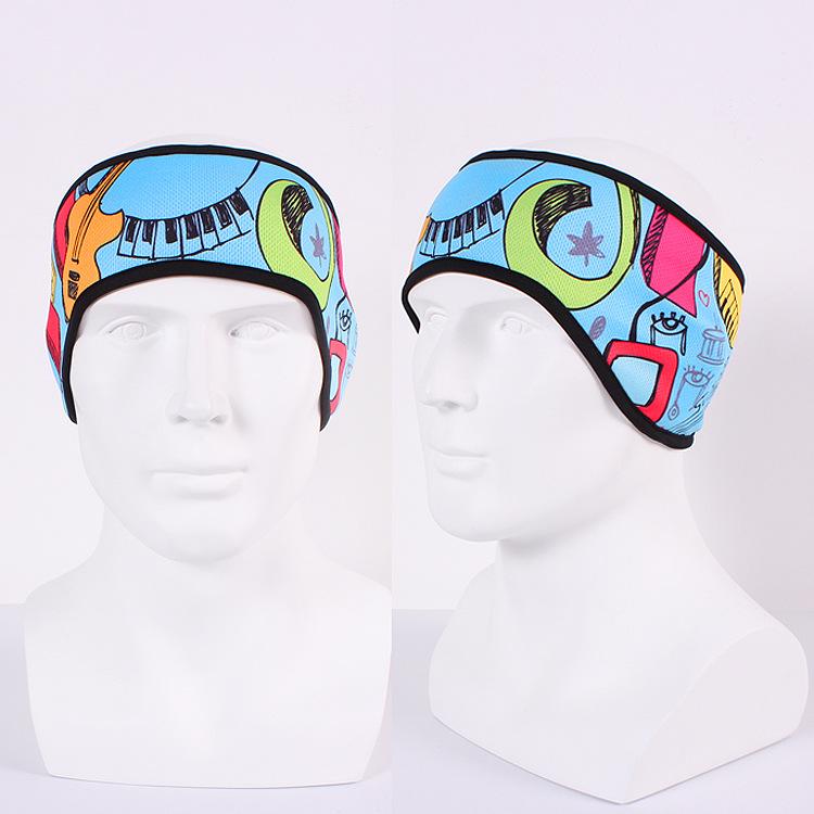 Ski windproof ski headband