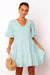 Survey V-neck short sleeve dress