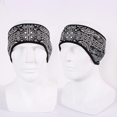 Ski windproof ski headband