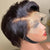 pixie cut wig lace human hair 13x1