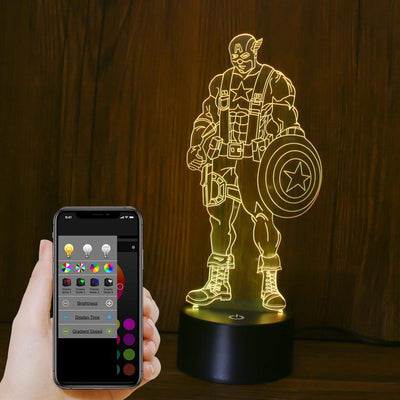 Smart new strange 3d night light