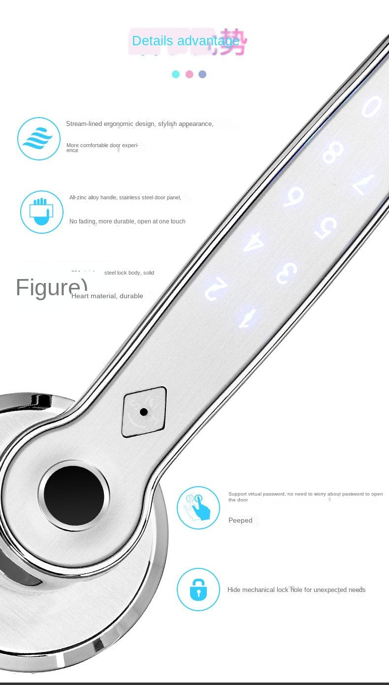 Fingerprint lock smart lock