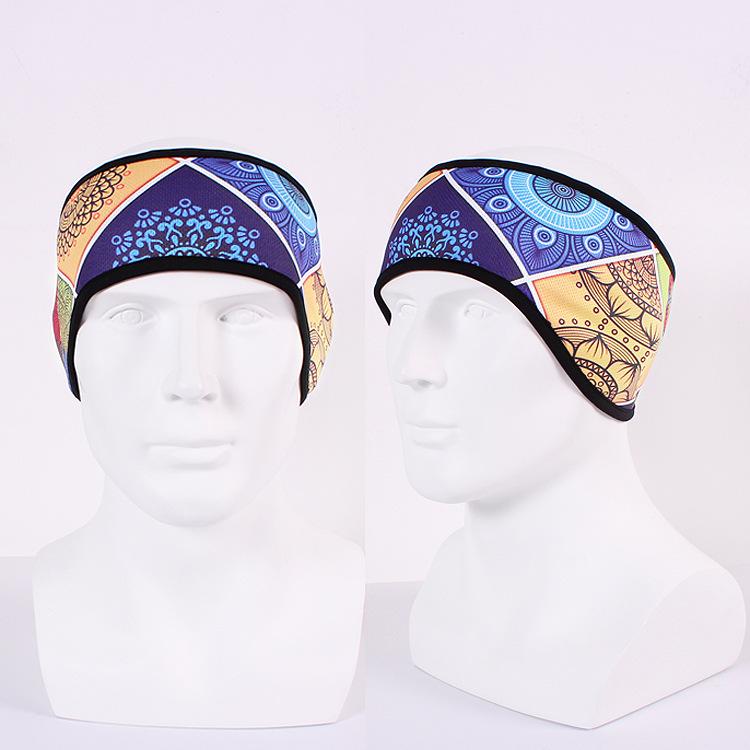 Ski windproof ski headband