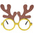 Toy santa claus snowman antler glasses