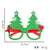 Toy santa claus snowman antler glasses