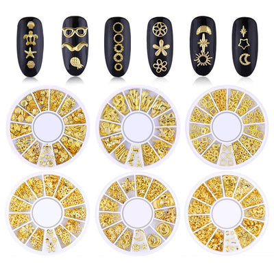 Xingyue rivet Japanese hollow alloy nail decoration