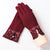 Ladies touch screen cotton gloves for outdoor driving