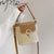 Woven bag lock buckle bag