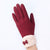 Ladies touch screen cotton gloves for outdoor driving