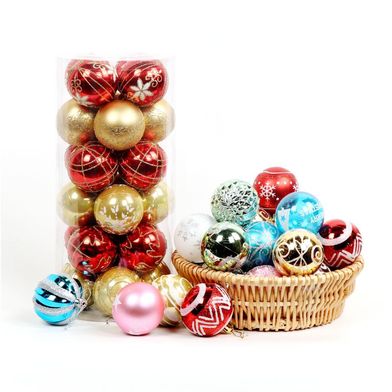 Christmas ball  6cm  24pcs