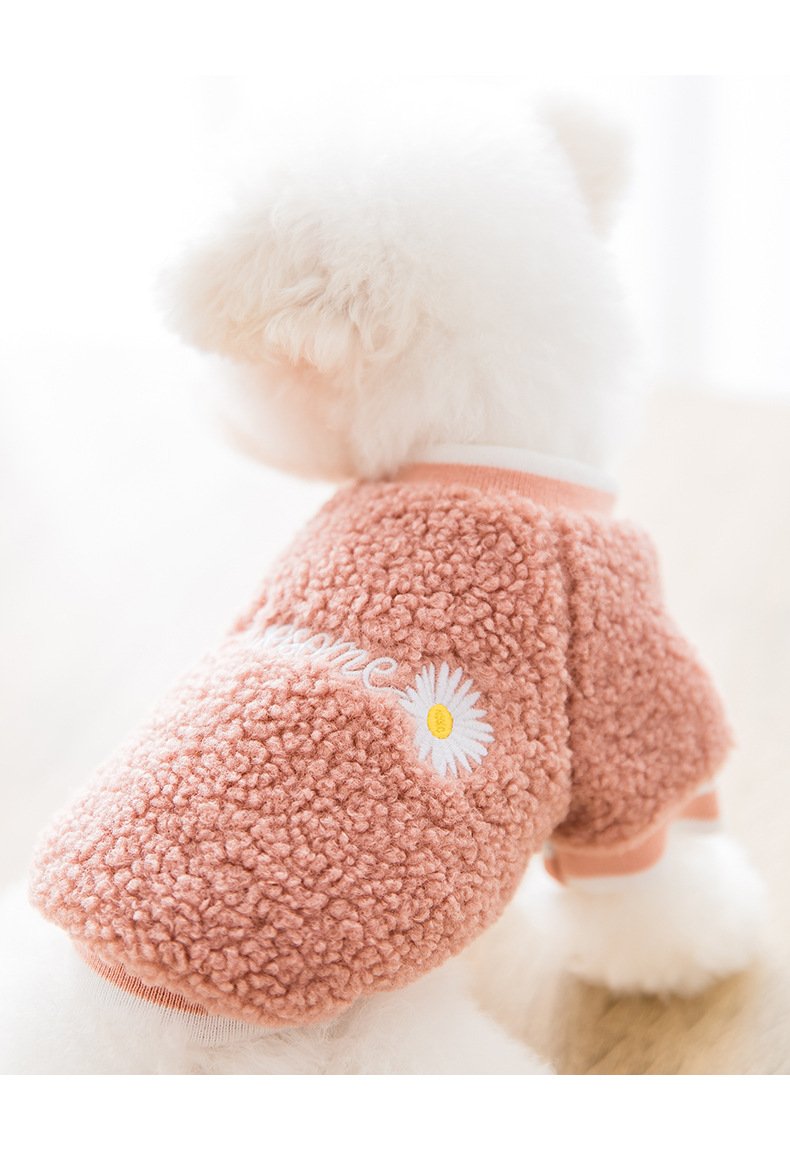 Small daisies small dogs cats pet clothes