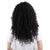 Long African small curly wigs chemical fiber hair wigs