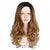 Gradient color wave chemical fiber wig headgear