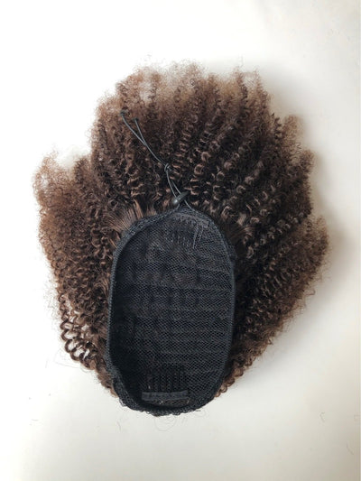 2# Afro Curly ponytail Human Hair