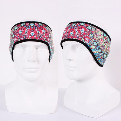 Ski windproof ski headband