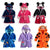 Children cartoon bathrobe multicolor