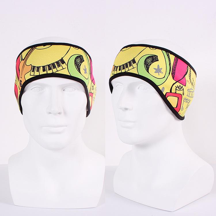 Ski windproof ski headband