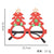 Toy santa claus snowman antler glasses