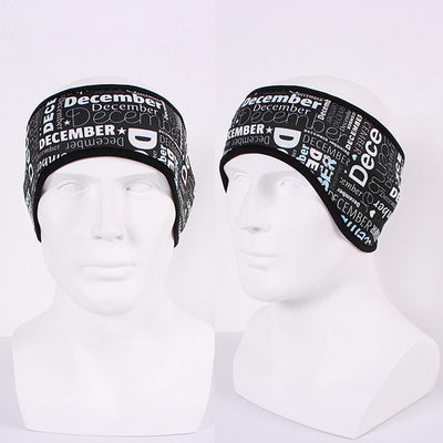 Ski windproof ski headband