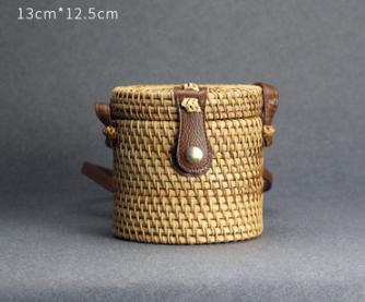 Vine handmade diagonal bag woven shoulder bag