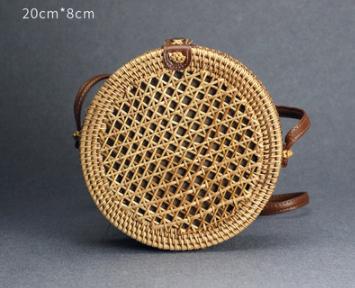 Vine handmade diagonal bag woven shoulder bag